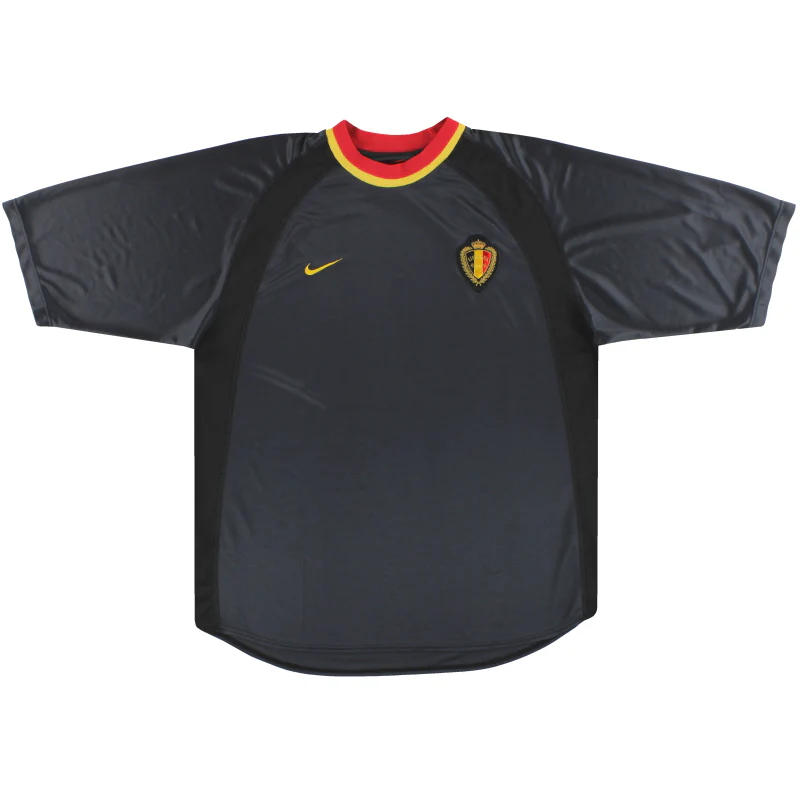 2000-02 Belgium Nike Away Shirt - Afbeelding 1